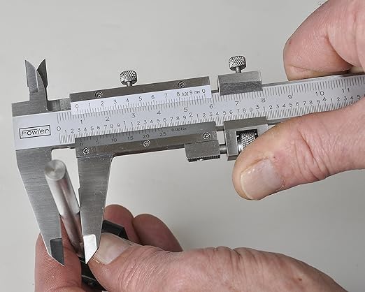 Fowler 52-058-016-0, Vernier Caliper with 0-6"/150mm Measuring Range