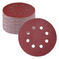 WORKPRO 50-Piece 320 Grit Sanding Discs - 5-Inch 8-Hole Hook and Loop Sandpaper for Random Orbital Sander (Not for Oscillating Tools or Mouse Sander)
