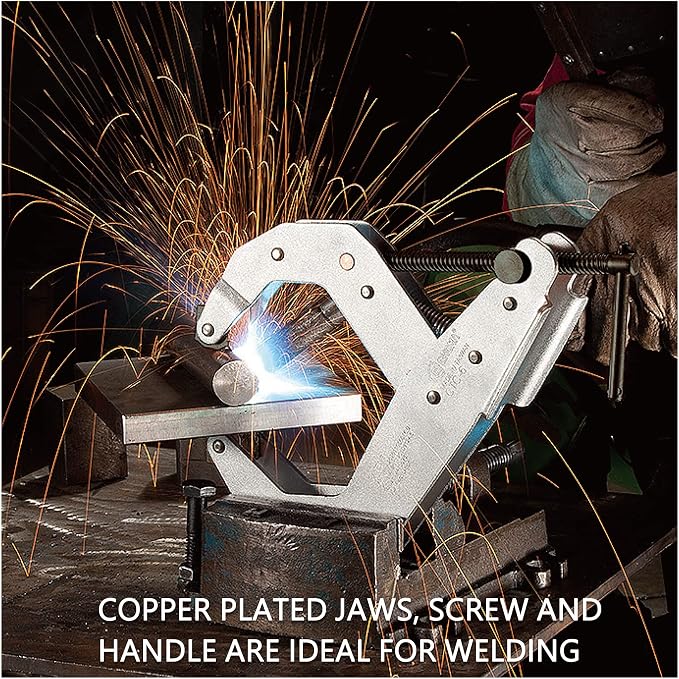 Cantilever No-Twist Deep Throat T-Handle Multi-Purpose Lever Clamp, CTC-4.5"