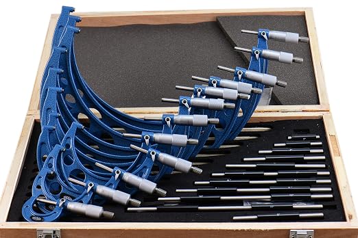 Shars 0-12" x 0.0001" Outside Micrometer Set (12 pcs) 303-2655N R