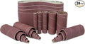 WEN 6524SP120 120-Grit Combination Belt and Sleeve Sandpaper Set, 24-Pack