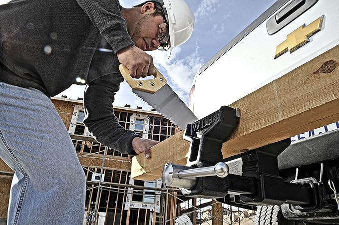 Wilton ATV All-Terrain Truck Hitch Vise, 6" Jaw Width, 5-3/4" Max Jaw Opening, 5" Throat (10010)