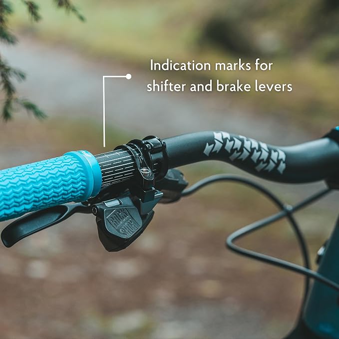 Funn Upturn High-Rise Mountain Bike Handlebar with Bar Clamp 35mm and Width 800mm, Durable and Lightweight Alloy Riser Handlebar for MTB and BMX Bike, Rise 55mm MTB Handlebar (Orange)