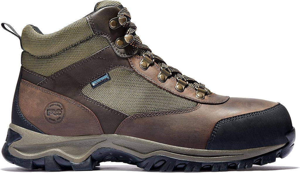 Timberland PRO mens Keele Ridge Steel Safety Toe Waterproof Industrial Hiking