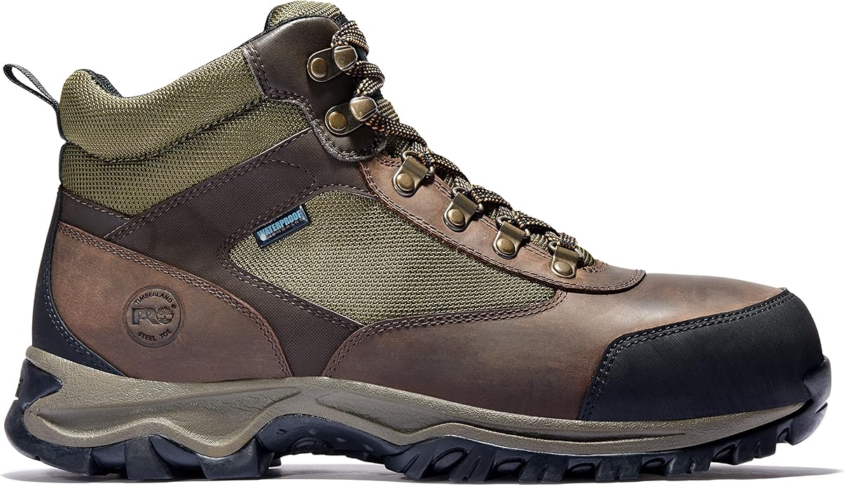 Timberland PRO mens Keele Ridge Steel Safety Toe Waterproof Industrial Hiking