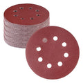 WORKPRO 50-Piece 220 Grit Sanding Discs - 5-Inch 8-Hole Hook and Loop Sandpaper for Random Orbital Sander (Not for Oscillating Tools or Mouse Sander)