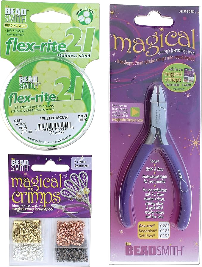 The Beadsmith Magical Crimper Kit