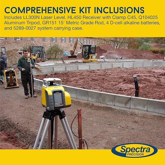 Spectra Precision Laser Level, Self Leveling Kit