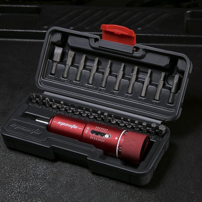 EPAuto Manual Wrench Screwdriver for Firearms | Bike Gears, 10-80 In/lb | Manual Wrench Screwdriver for Firearms | Bike Gears, 10-80 in/Lbs