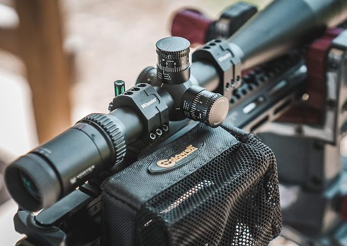 Wheeler 1 Piece Pic Rail Cantilever Scope Mounts with Integrated Anti-Cant Indicator for Leveling, Shooting and Gunsmithing