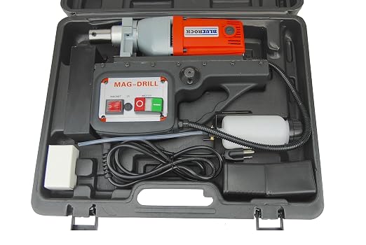 BLUEROCK Tools Model BRM-35A Typhoon Magnetic Drill Roto-Broach