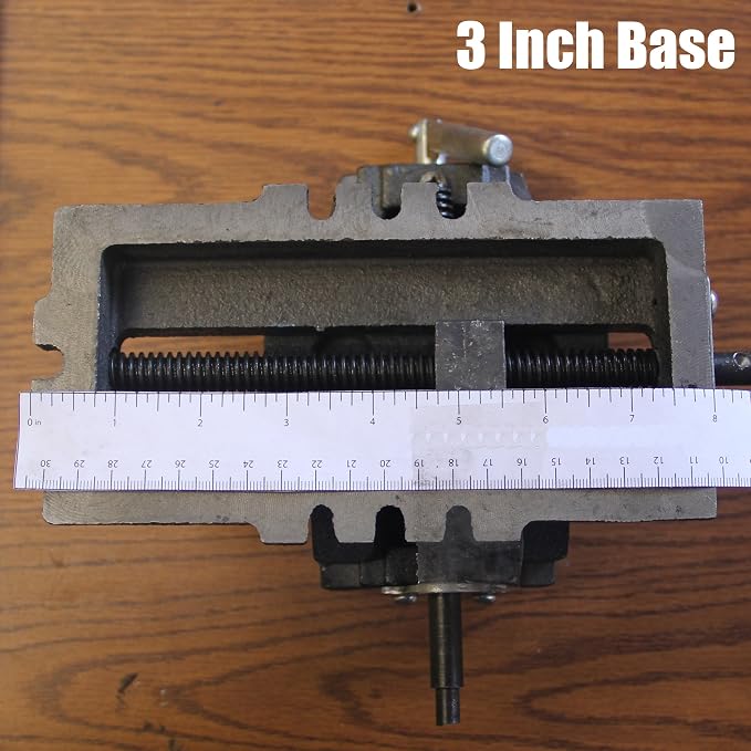 HFS(R) 3" Cross Slide Vise Drill Press Metal Milling 2 Way X-Y Heavy Duty Clamp Machine