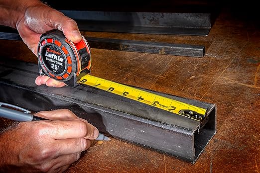 Crescent Lufkin 1-3/16" x 25' Shockforce G1 Dual Sided Tape Measure - L1125