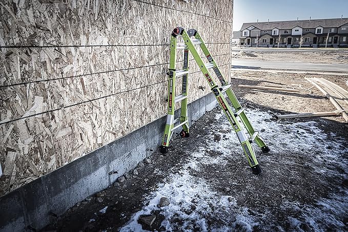 Little Giant Ladders Dark Horse 2.0 FG 13', Hi-viz Green