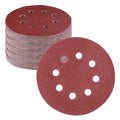 WORKPRO 50-Piece 180 Grit Sanding Discs - 5-Inch 8-Hole Hook and Loop Sandpaper for Random Orbital Sander (Not for Oscillating Tools or Mouse Sander)