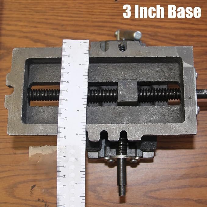 HFS(R) 3" Cross Slide Vise Drill Press Metal Milling 2 Way X-Y Heavy Duty Clamp Machine