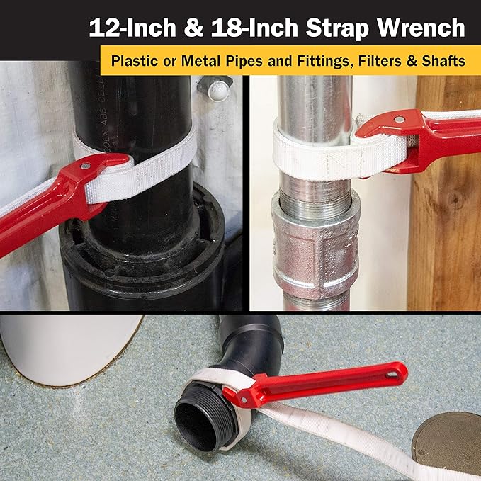 Titan 21316 18-Inch Strap Wrench