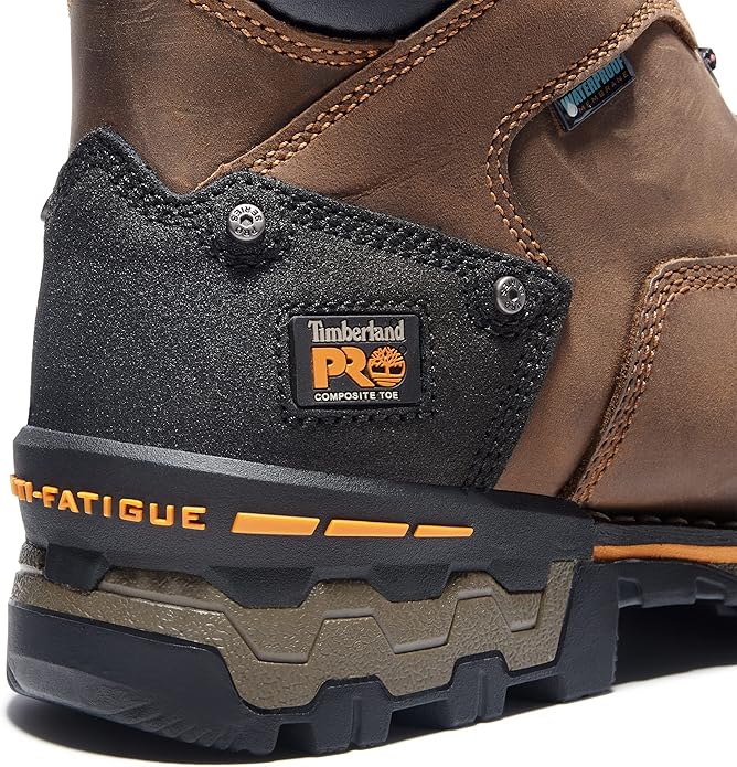 Timberland PRO Men's Boondock 6 Inch Composite Safety Toe Waterproof Industrial Work Boot
