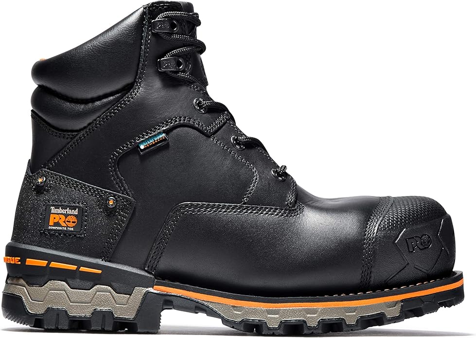 Timberland PRO Men's Boondock 6 Inch Composite Safety Toe Waterproof Industrial Work Boot