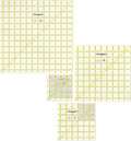 Omnigrid R45125S 12-1/2-Inch Square Value Pack, 4-Count