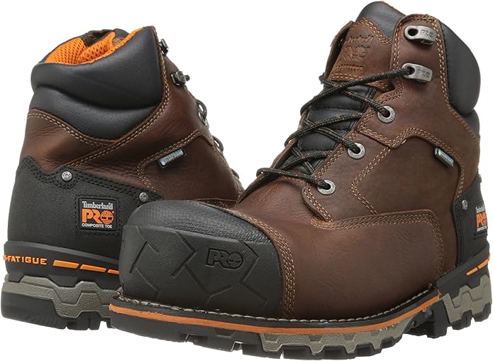 Timberland PRO Men's Boondock 6 Inch Composite Safety Toe Waterproof Industrial Work Boot