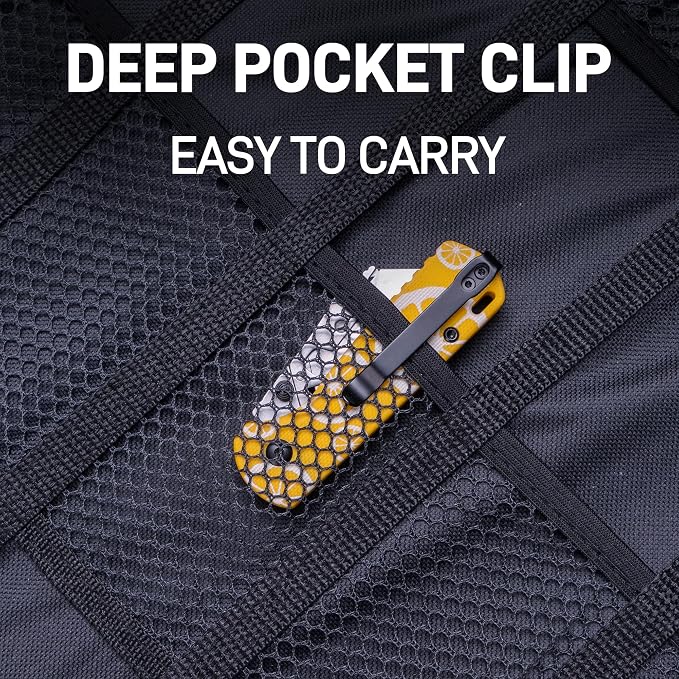 CJRB Boxer Pocket Folding Utility Knife, EDC Knife with 10PCS Total Blades, Small Pocket Knife with G10 Handle for Men Women(J1967 Lemon Yellow)