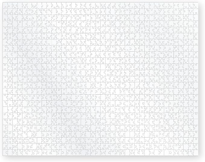 The Clearly Impossible Puzzle 100, 200, 500, 1000 Pieces Hard Puzzle for Adults Cool Difficult Puzzles Clear Hardest Puzzle - Difficult Funny Puzzle for Adults (1000 Piece)