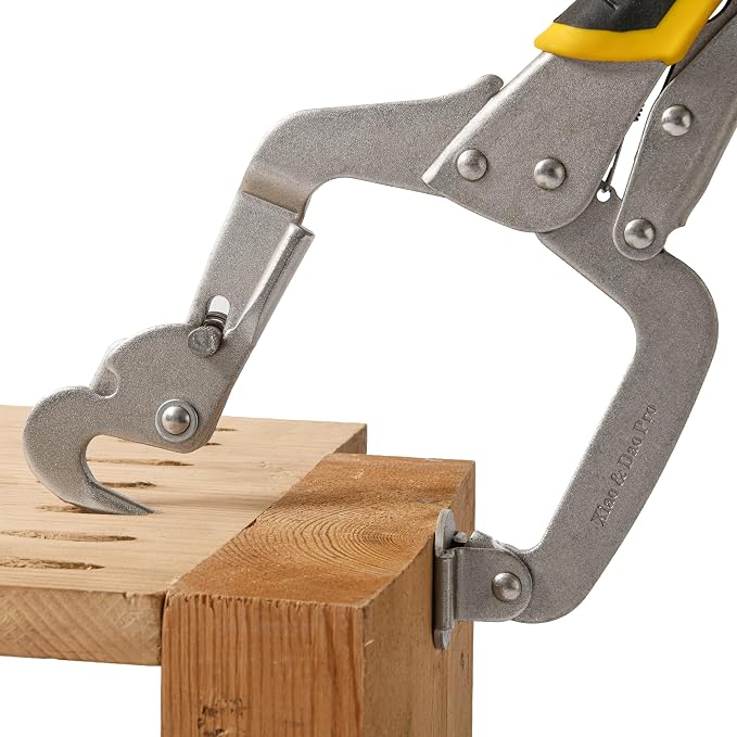 Xiao & Dao Pro Woodwork Right Angle Clamp 13 Inch Corner Clamp Tools Two Pins to Use 2-pack