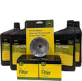 John Deere Double Oil Change Kit Including Oil Filter Wrench - (4) TY22029 + (2) AM125424 +TY26640