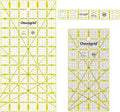 Omnigrid Rectangle Quilting Ruler Value Pack (1"x6", 4"x8", 6"x12")