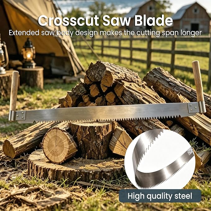 3.6' Two Man Crosscut Saw