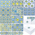 Maitys 200 Set Capri Lemon Blank Cards and Envelopes Bulk 4x6 Inch Beautiful Greeting Cards with Envelopes & Stickers 10 Amalfi Coast Lemon Notecards for Wedding Bridal Baby Showers Birthday