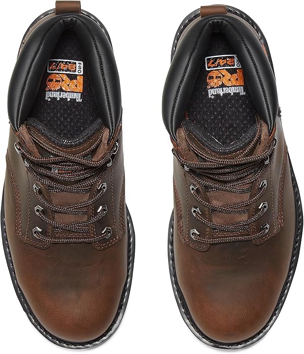 Timberland PRO Men's Pit Boss 6 Inch Steel Safety Toe Industrial Work Boot