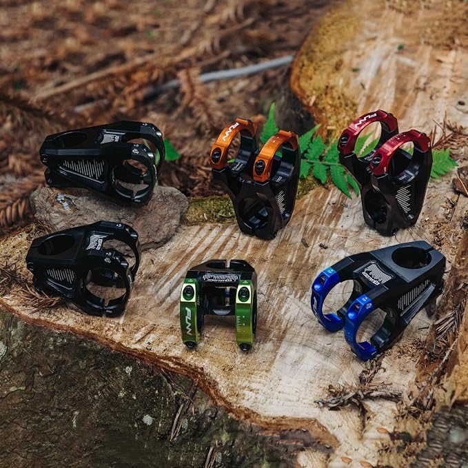 Funn Equalizer Stem, 10mm Drop or Rise, 35mm Clamp, 50mm Length (Gray)