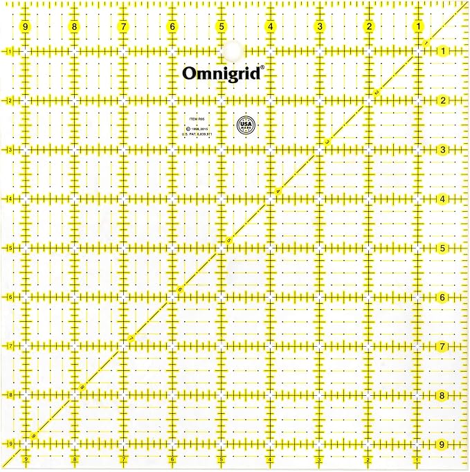 Omnigrid R45125S 12-1/2-Inch Square Value Pack, 4-Count