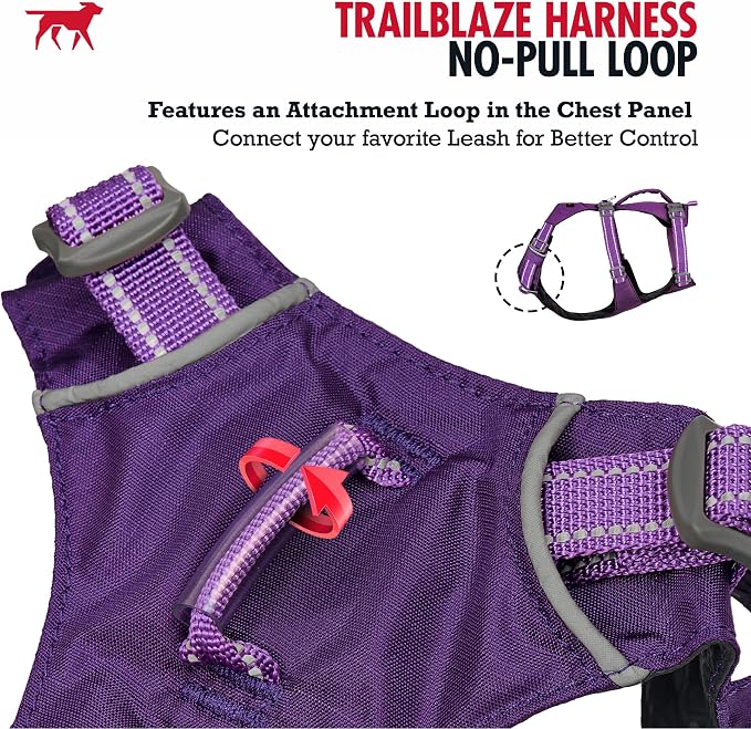 Tuff Pupper Escape Proof Dog Harness for Extra Small Dogs | No Pull Lightweight Adjustable Harness | No Escape Multifunctional Outdoor Pet Gear | Strong Durable Breathable | Secure Comfortable Fit