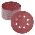 WORKPRO 50-Piece 150 Grit Sanding Discs - 5-Inch 8-Hole Hook and Loop Sandpaper for Random Orbital Sander (Not for Oscillating Tools or Mouse Sander)