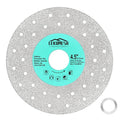 Rock Slab Grinding Disc - 4.5 inch Glass Cutter Disc, Granite Cutting Blade, Diamond Grinder Wheel for Rock Slab, Stone, Tile, Marble, Granite, Glass Diamond Saw Blades