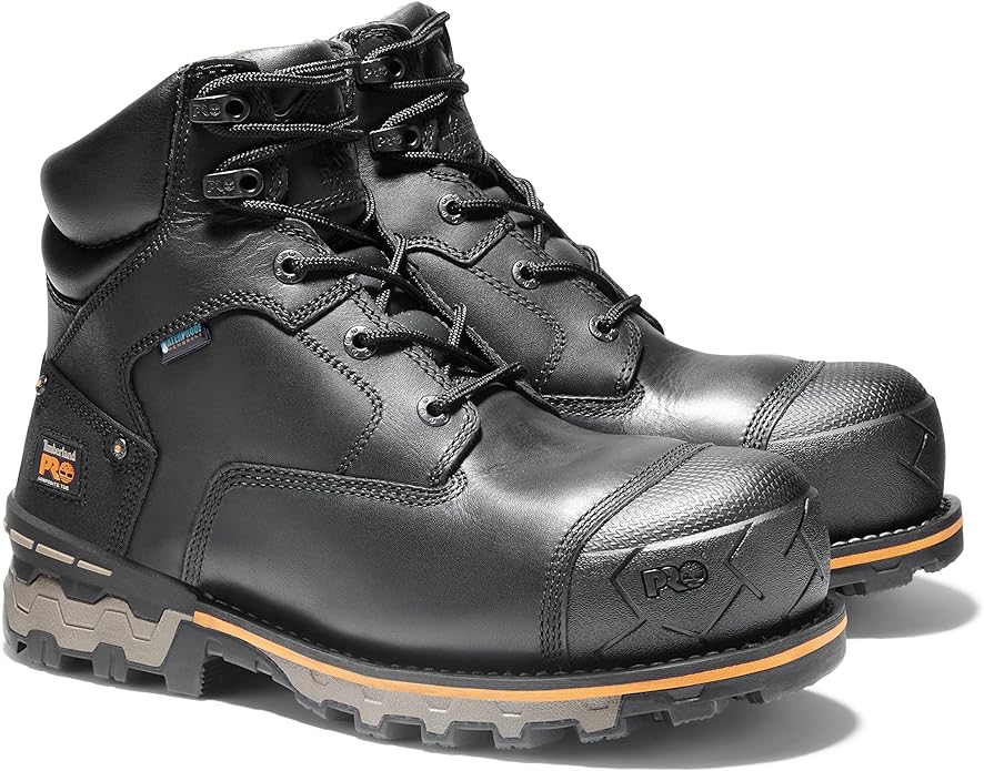 Timberland PRO Men's Boondock 6 Inch Composite Safety Toe Waterproof Industrial Work Boot