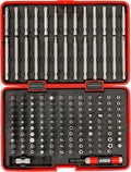 ARES 31018-147-Piece Master Security Bit Set – Phillips, Robertson, Tamper Hex and Torx Bits, Specialty Bits, and More – Bit Set Includes Bit Holder and Coupler for Maximum Versatility