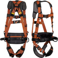 Warthog Comfort MAXX - Safety Harness for Construction – Fall Protection Equipment with Removable Belt and Lumbar Support, Side D-Rings, and Padding, OSHA & ANSI Compliant (3XL)