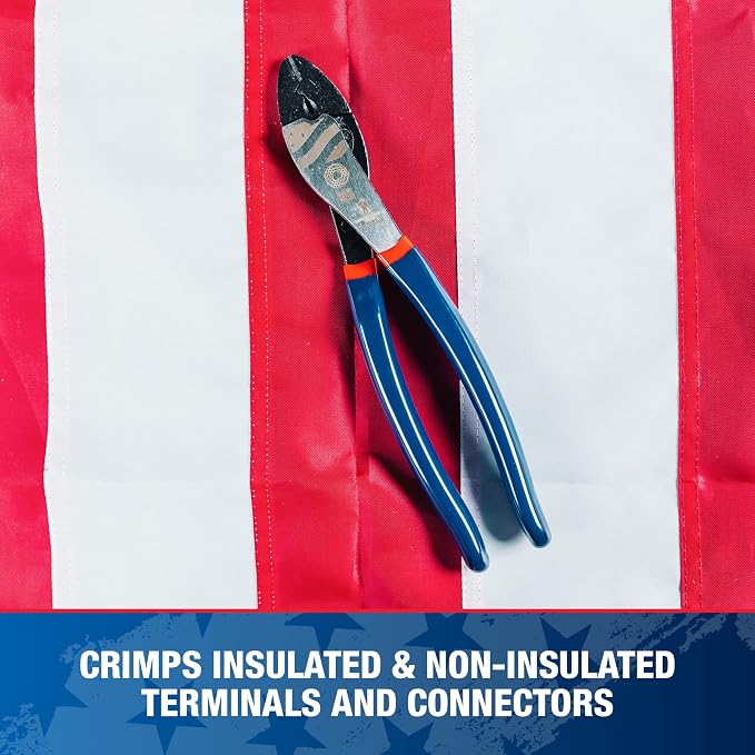 Southwire Made In America Terminal Crimper And Wire Cutter, 9" Terminal Crimper/Cutter (TCC9D-US)