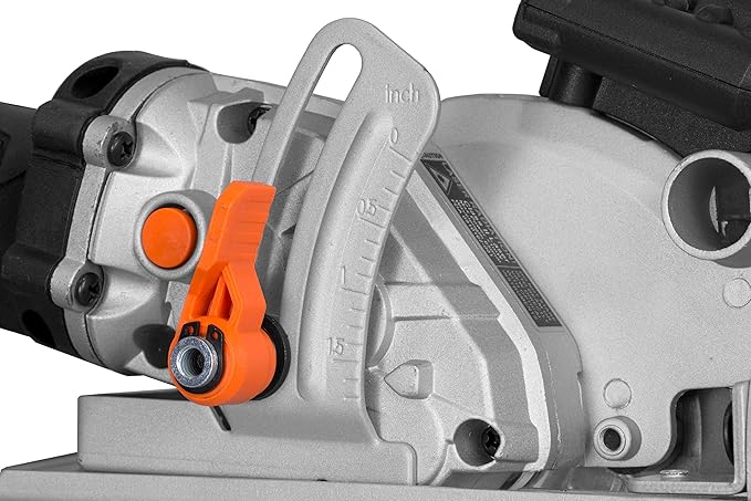 WEN 3625 5-Amp 4-1/2-Inch Beveling Compact Circular Saw with Laser and Carrying Case