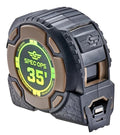 Spec Ops Tools Heavy Duty Tape Measure for Framing & Construction, 1 1/4" Double-Sided Blade, Retractable, Elite Series, 35 Foot Magnetic