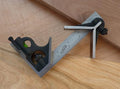 iGaging Combination Square Premium 3-Piece 6" 4R Center Head