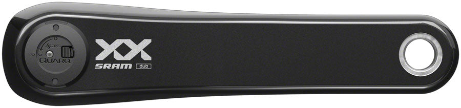 SRAM XX Eagle T-Type AXS Wide Left Crank Arm Power Meter Spindle - 170mm 12-Speed DUB Spindle Interface Carbon BLK D1