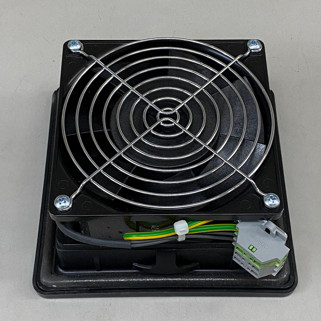 HOFFMAN 3R Side-Mount Filter Fan 5.9"x5.9"x2.9" Black HN0516513