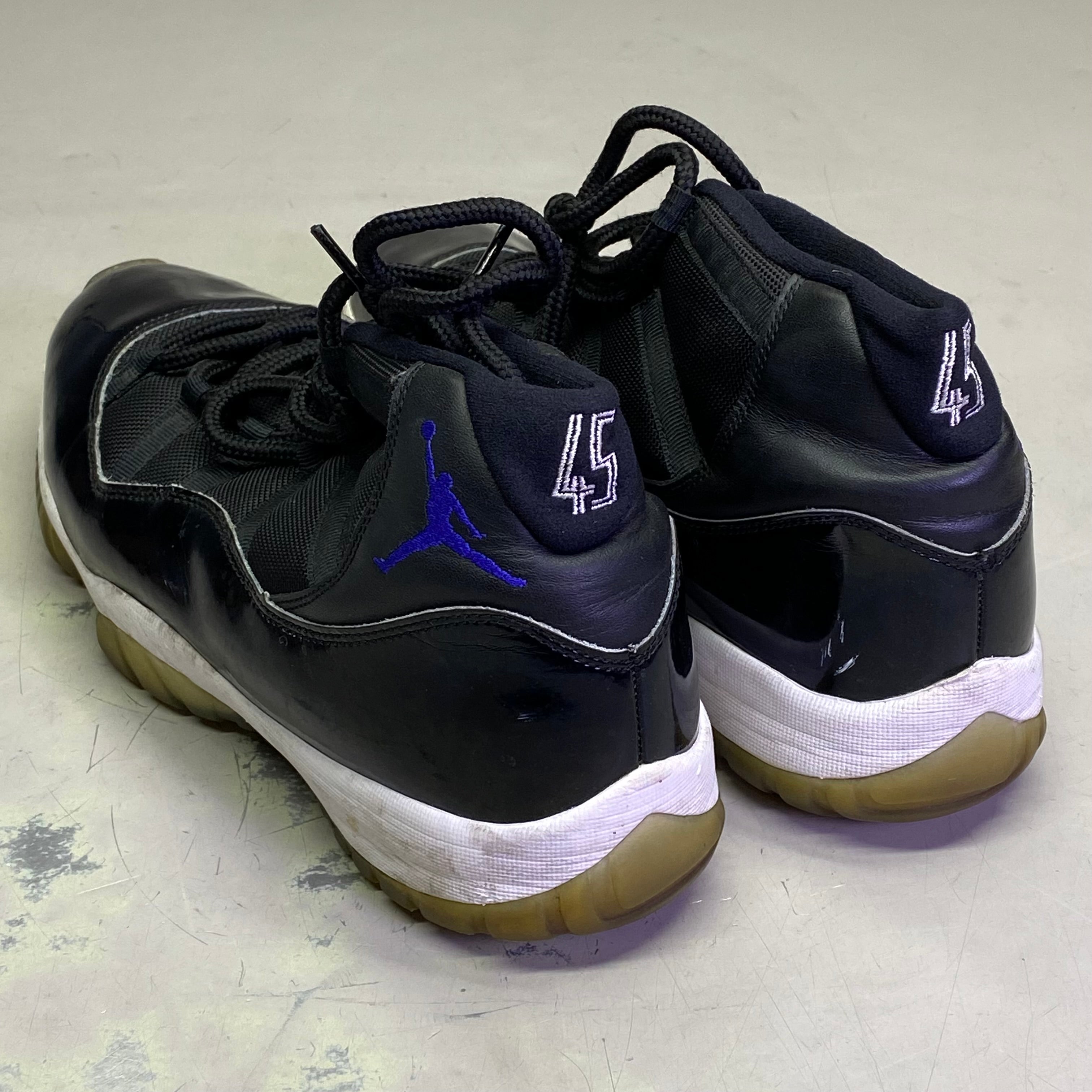 NIKE Air Jordan Space Jam 2016 Shoes Men's Sz 14 Black/White/Blue (Pre-Owned)