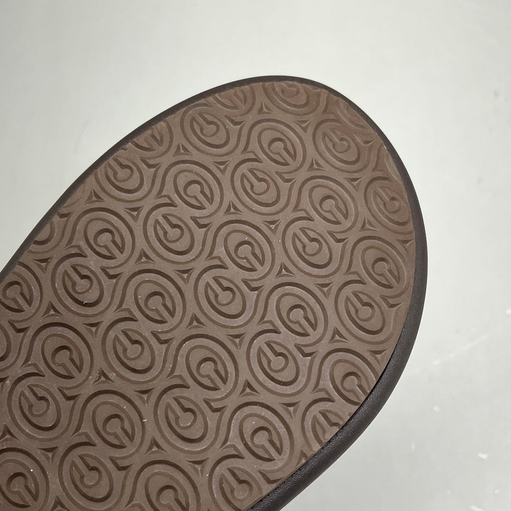 COBIAN Kandui Synthetic Leather Strap Men's Sz 12, EU 45 Chocolate KAN25-2011-12