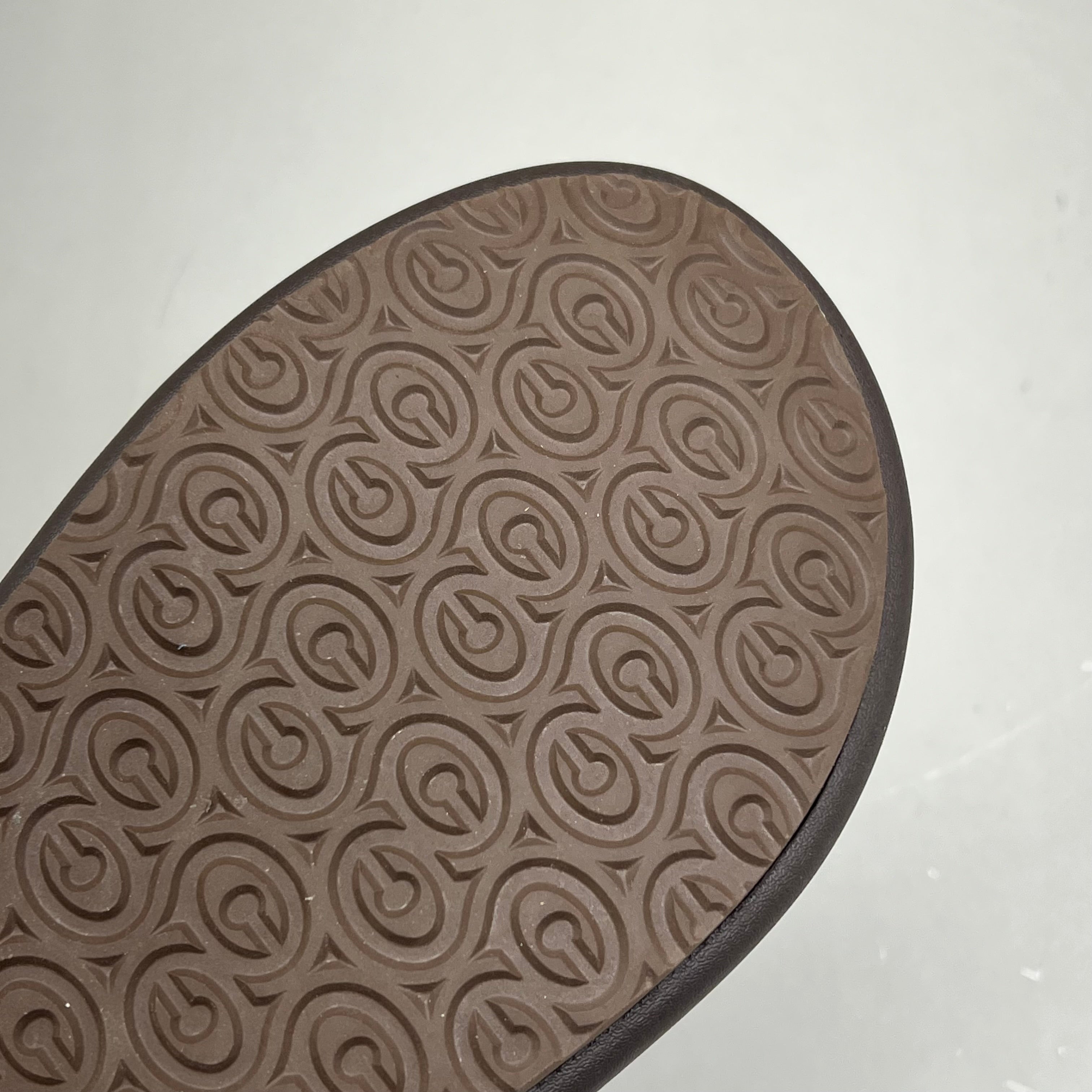 COBIAN Kandui Synthetic Leather Strap Men's Sz 12, EU 45 Chocolate KAN25-2011-12